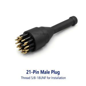 MCDC21M 21-Pin Male Dummy Connector – SubConn Compatible Underwater Protective Plug | HYSF SUBSEA