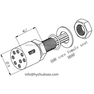 8 Pin Female Bulkhead Connector