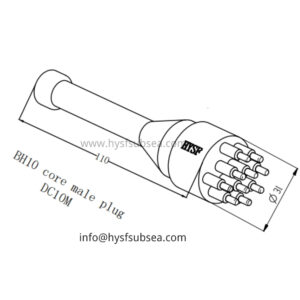 10 Pin Male Dummy Plug Connector