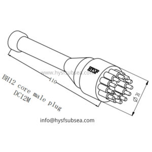 12 Pin Male Dummy Plug Connector