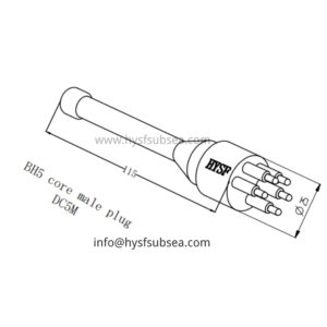 5 Pin Male Dummy Plug Connector