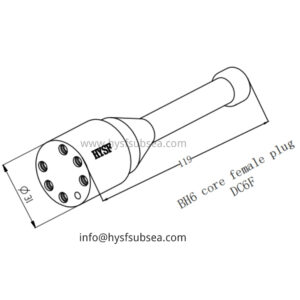 6 Pin Female Dummy Plug Connector
