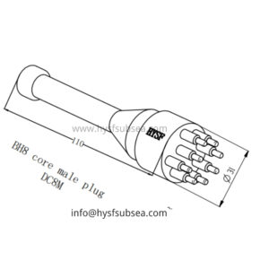 8 Pin Male Dummy Plug Connector