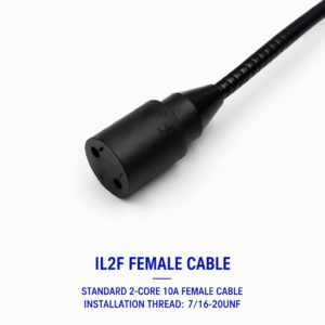 HYSF IL2F Standard 2-Pin Female Inline Underwater Connector
