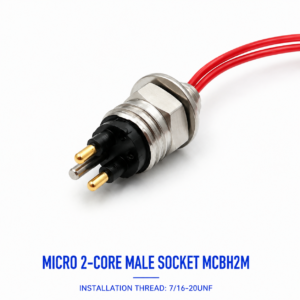 HYSF MCBH2M Миниатюрный круглый 2-штырьковый разъем для подводной установки