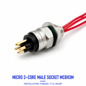 HYSF MCBH3M Миниатюрные круглые 3-контактные разъемы для подводной установки