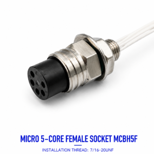 HYSF MCBH5F Миниатюрные круглые 5-контактные разъемы для подводной установки