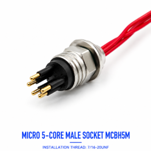 HYSF MCBH5M Миниатюрные круглые 5-контактные разъемы для подводной установки