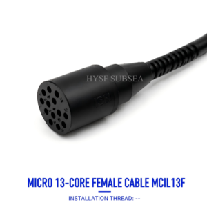 HYSF MCIL13F Миниатюрный круглый 13-контактный соединитель с внутренней резьбой под водой