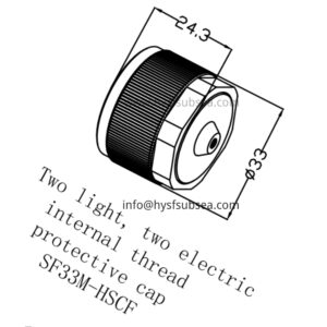 HYSF SF33M-HSCF Hybrid Photoelectric 2+2 Internal Thread Protective Cap