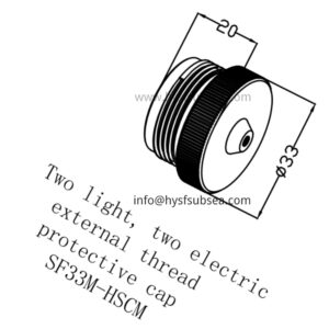 HYSF SF33M-HSCM Hybrid Photoelectric 2+2 External Thread Protective Cap