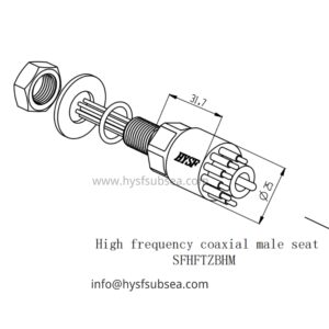 High Frequency Male Bulkhead Connector