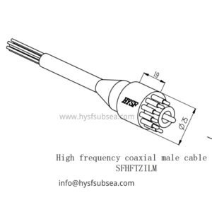 High Frequency Male Inline Connector