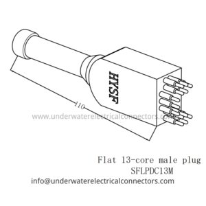 Standard Flat 13 Pin Male Dummy Plug