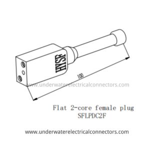 Standard Flat 2 Pin Female Dummy Plug