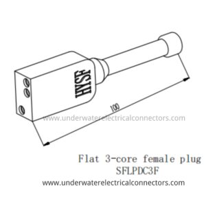 Standard Flat 3 Pin Female Dummy Plug