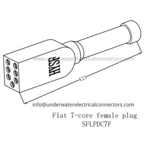 Standard Flat 7 Pin Female Dummy Plug