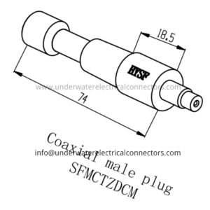 HYSF SFMCTZDCM Micro Coaxial Male Dummy Plug Underwater Connector