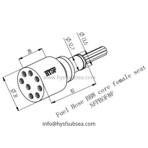 8 Pin Female Wet Mate Connector