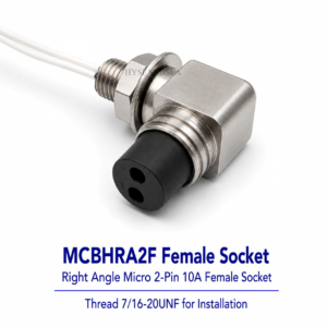 HYSF MCBHRA2F Миниатюрный прямоугольный 2-контактный разъем для подводной установки
