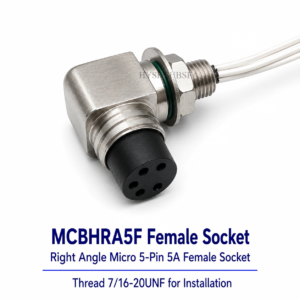 HYSF MCBHRA5F Миниатюрные прямоугольные 5-контактные разъемы для подводной установки