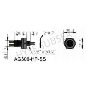 stainless steel hydraulic plug