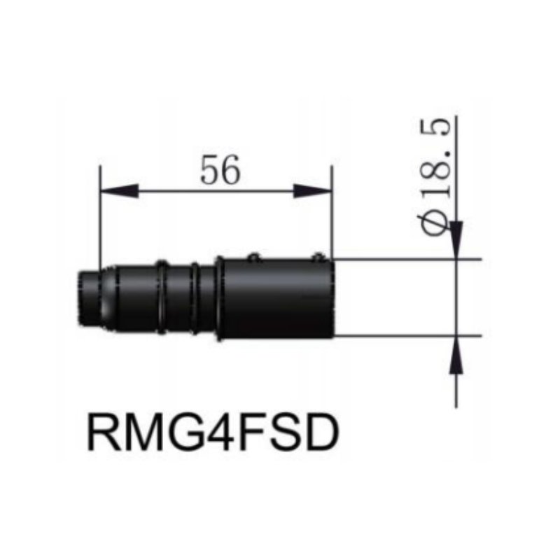 HYSF RMG4FSD Underwater Female Dummy Plug – RM Series 4 Contacts Subsea Sealed Protective Cap